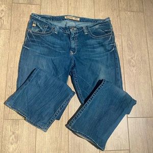 Big Star Maddie Mid Rise Jeans Size 32 28"inseam